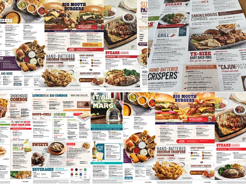 Chili's Grill & Bar Menu