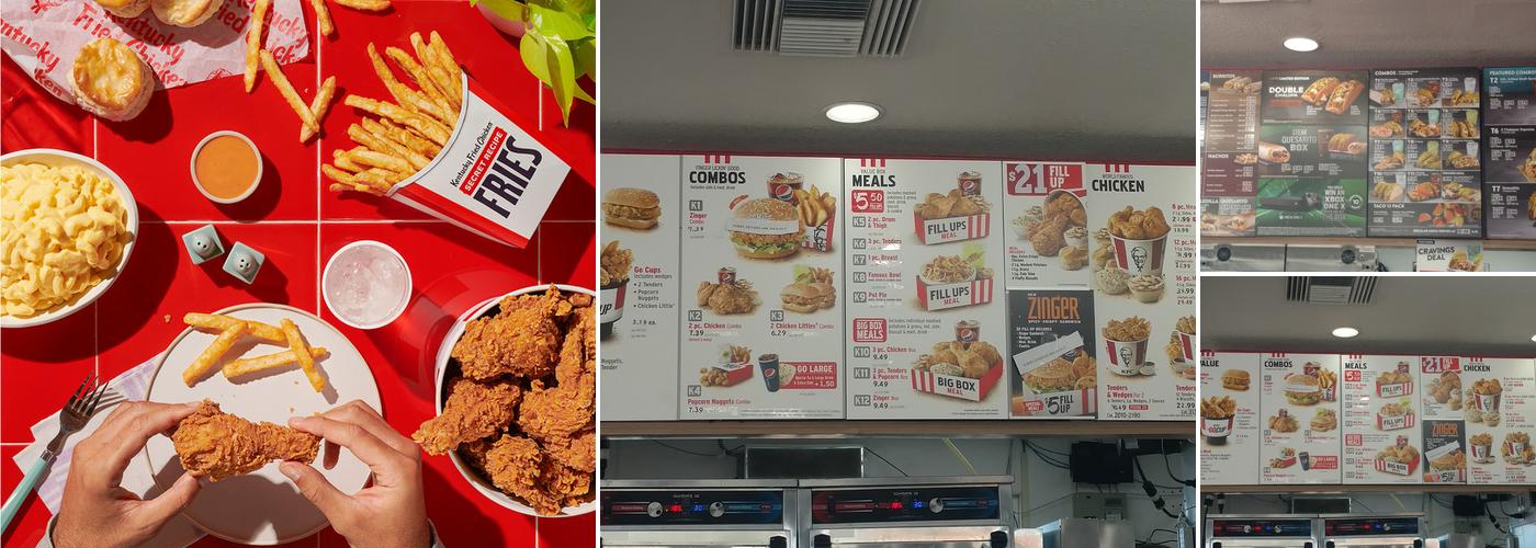 KFC Menu