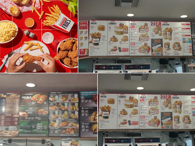 KFC Menu