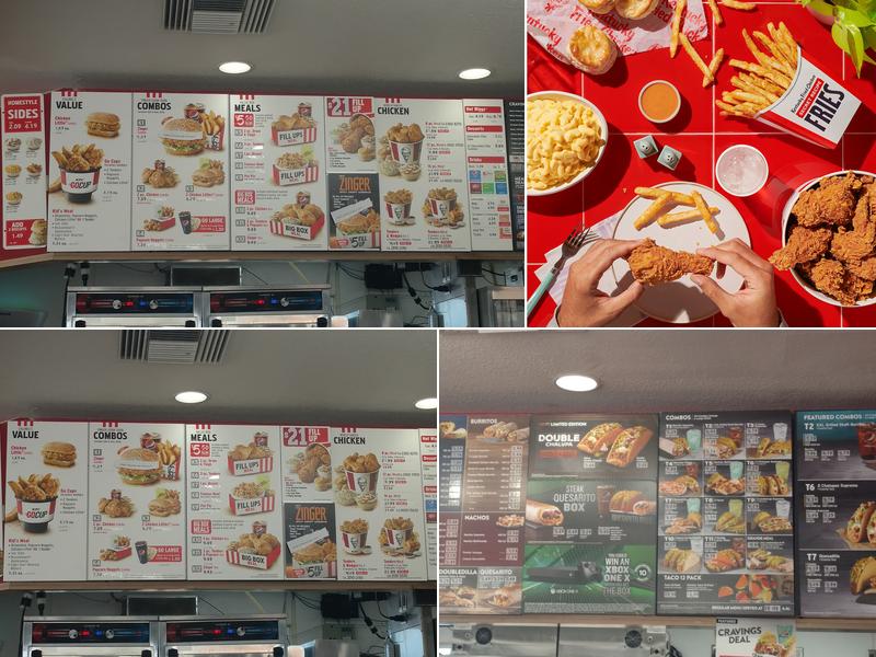 KFC Menu