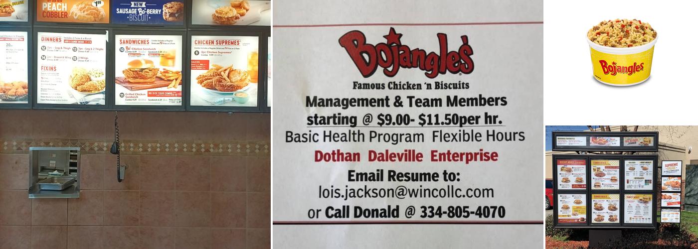 Bojangles Menu