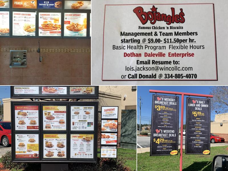 Bojangles Menu