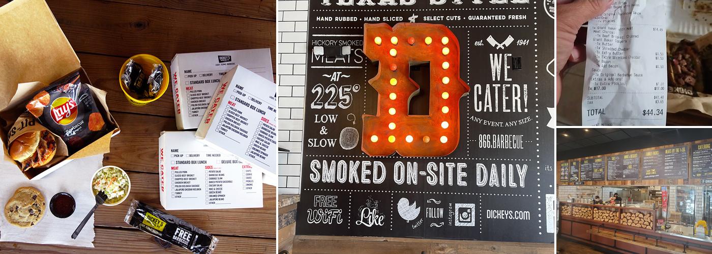 Dickey's Barbecue Pit Menu