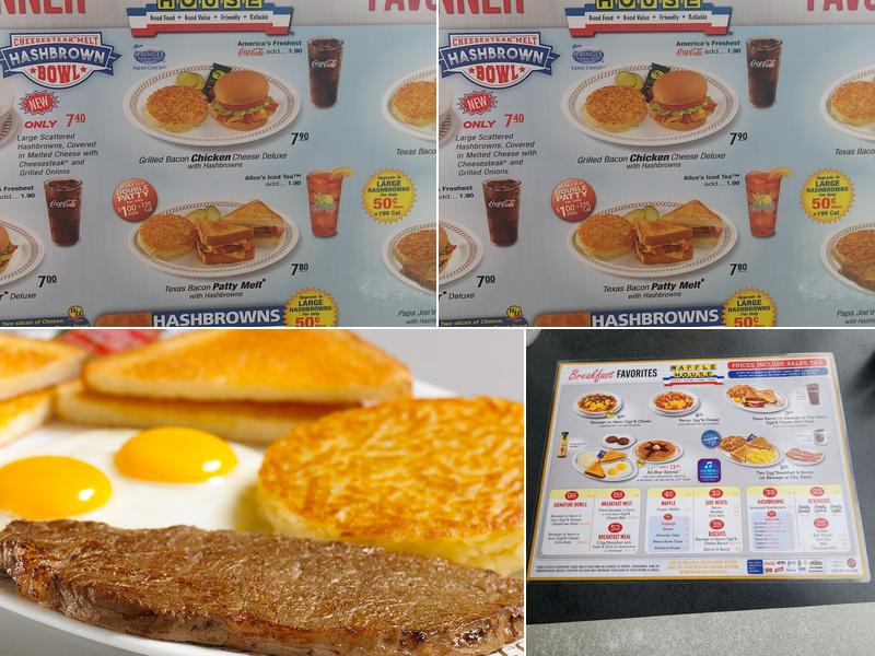 Waffle House Menu