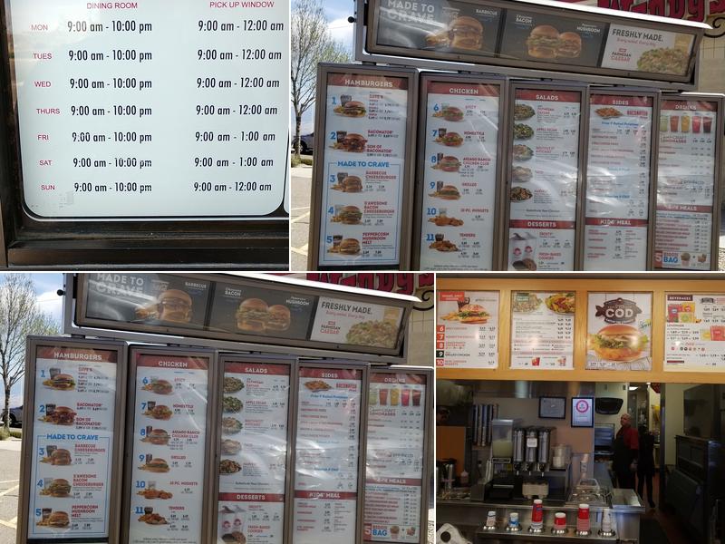 Wendy's Menu