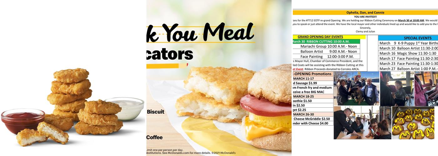 McDonald's Menu