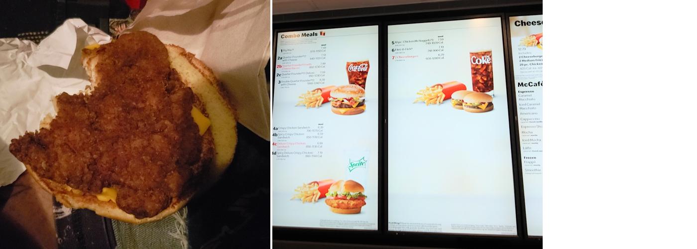 McDonald's Menu