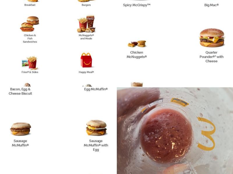 McDonald's Menu
