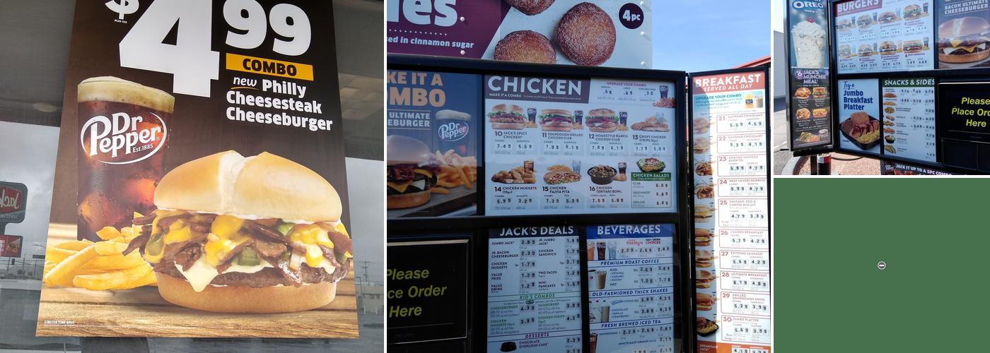 Jack In The Box Menu