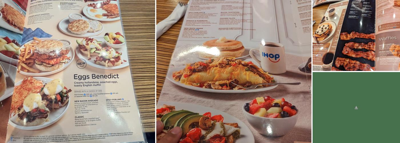 IHOP Menu