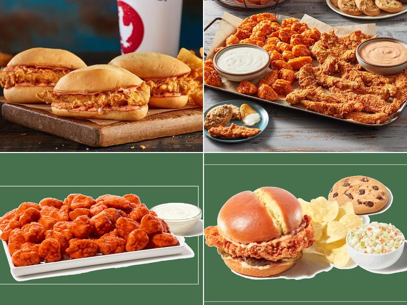 Zaxbys Chicken Fingers & Buffalo Wings