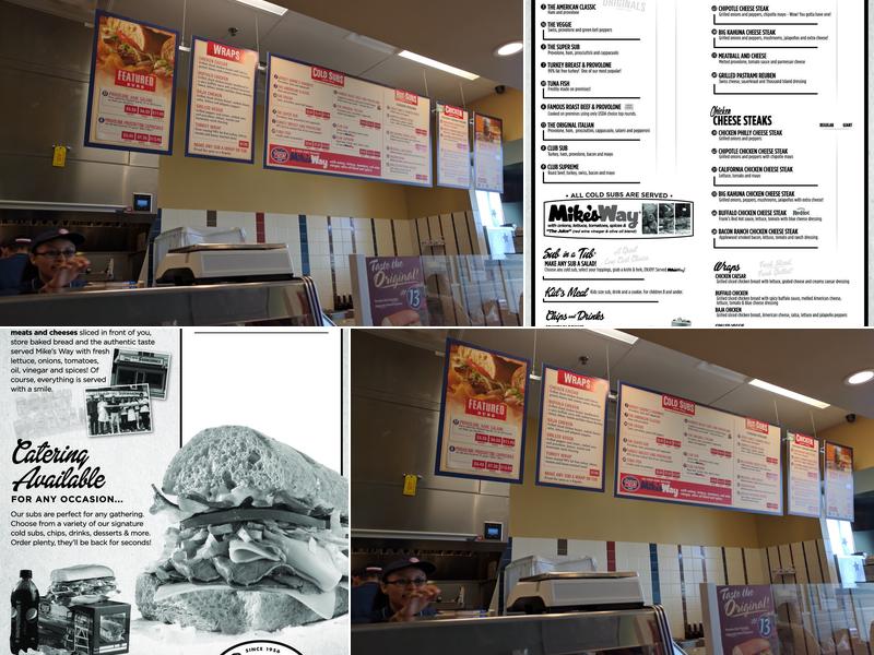 Jersey Mike's Subs Menu