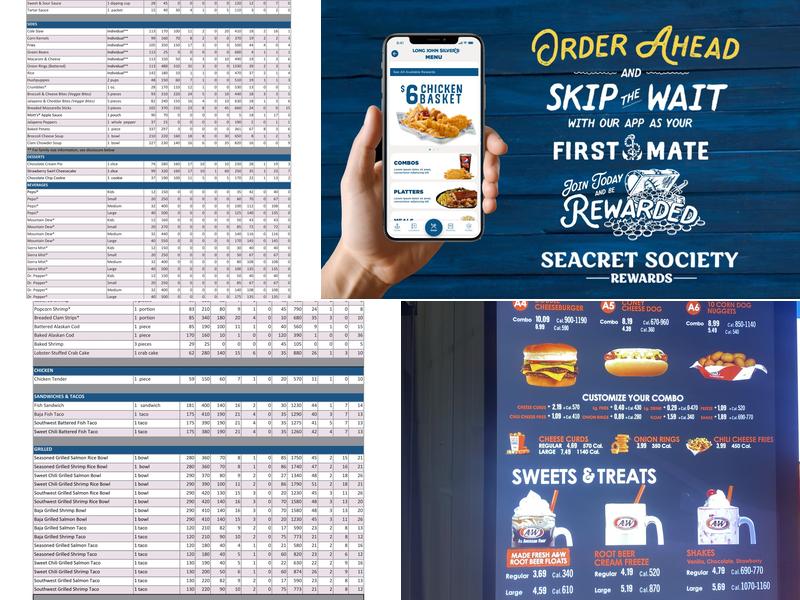 Long John Silver's | A&W Menu