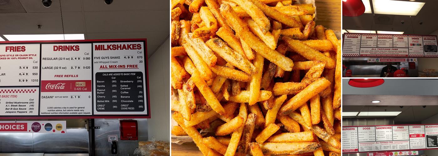 Five Guys Menu