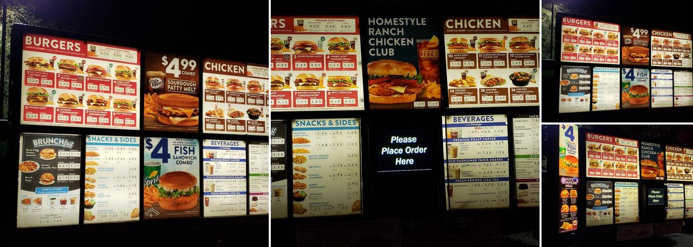 Jack In The Box Menu