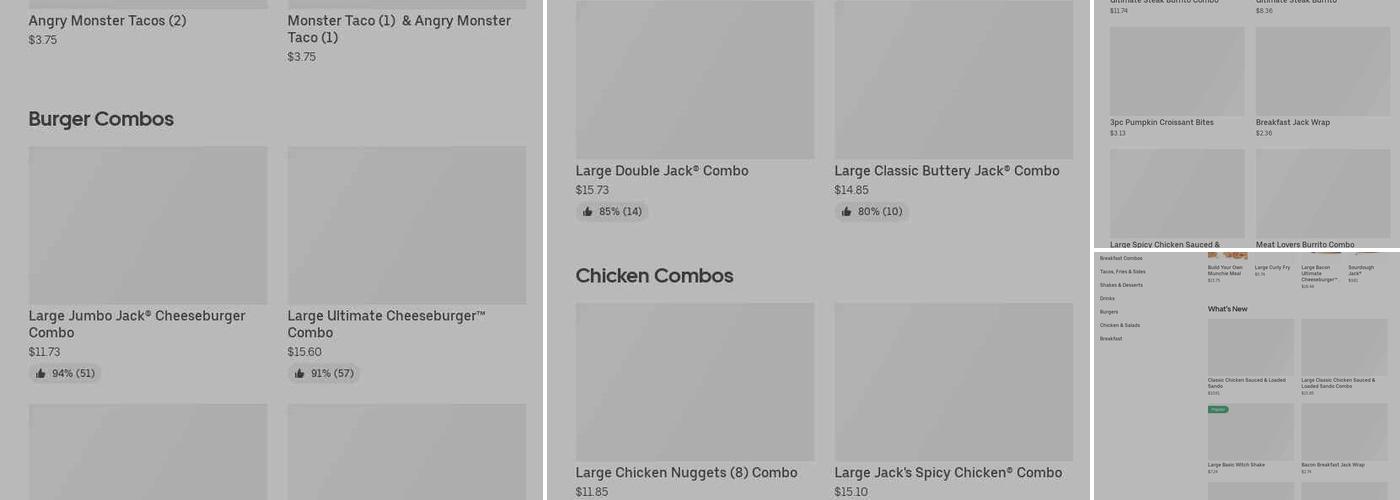 Jack In The Box Menu