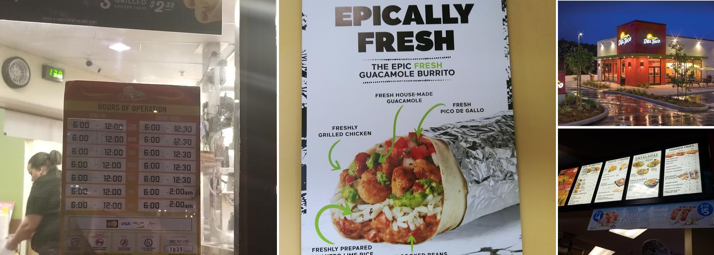 Del Taco Menu