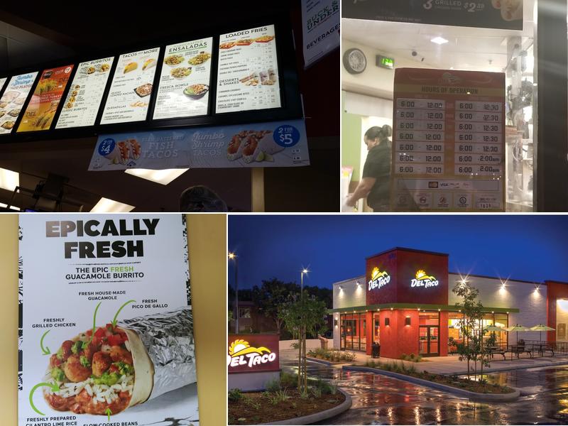 Del Taco Menu