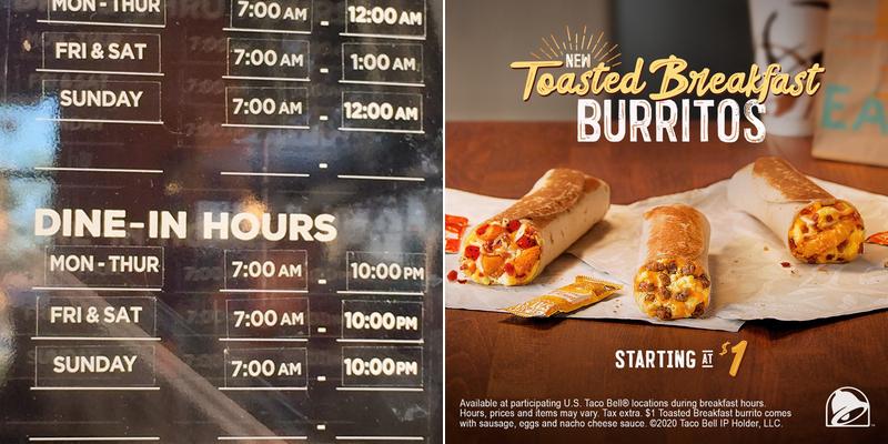 Taco Bell Menu