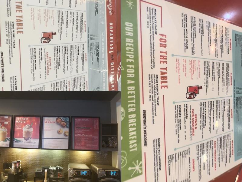 Starbucks Menu
