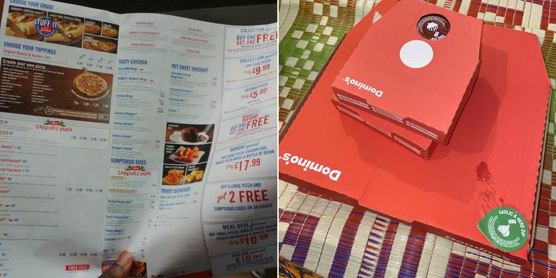 Domino's Pizza - London - New Cross Menu