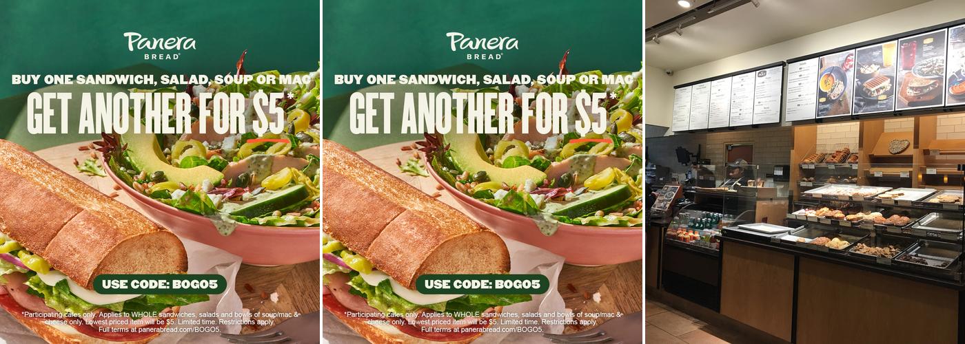 Panera Bread Menu
