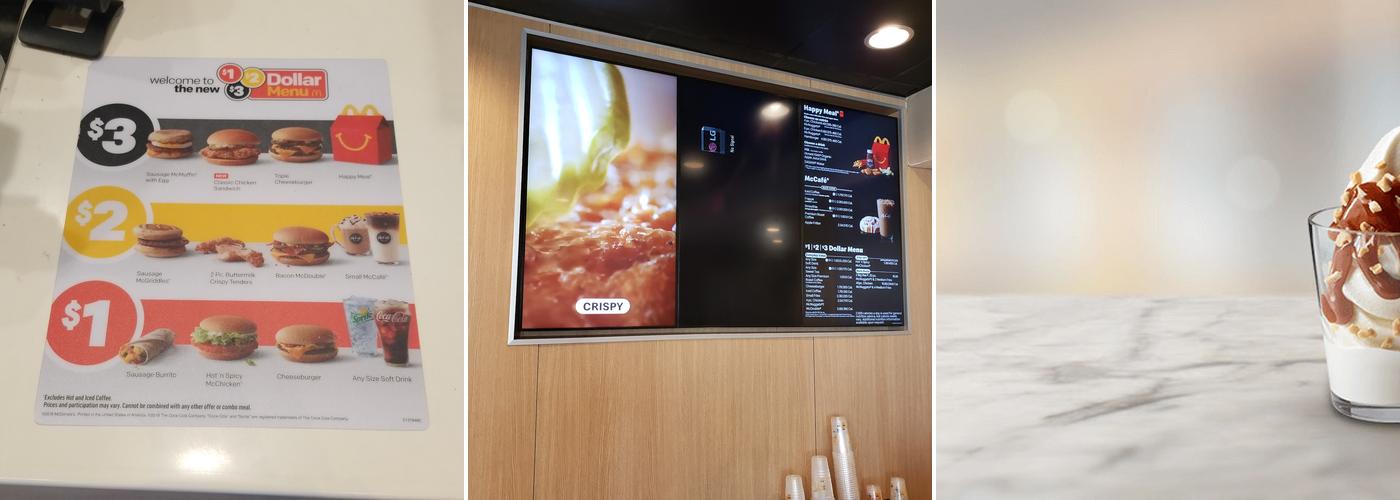 McDonald's Menu