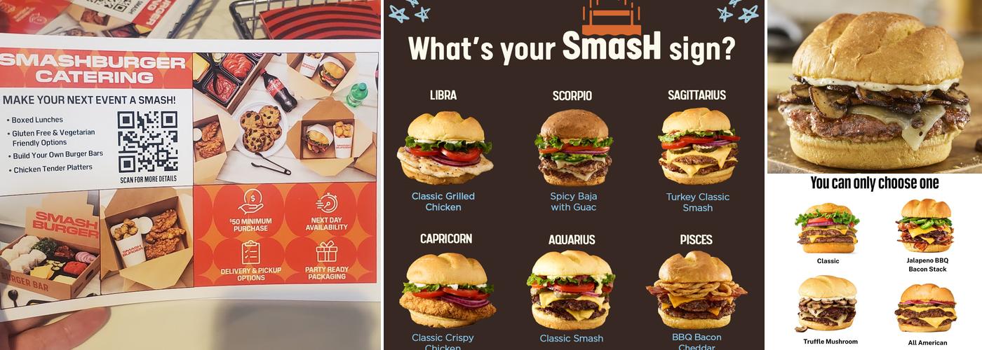 Smashburger Menu