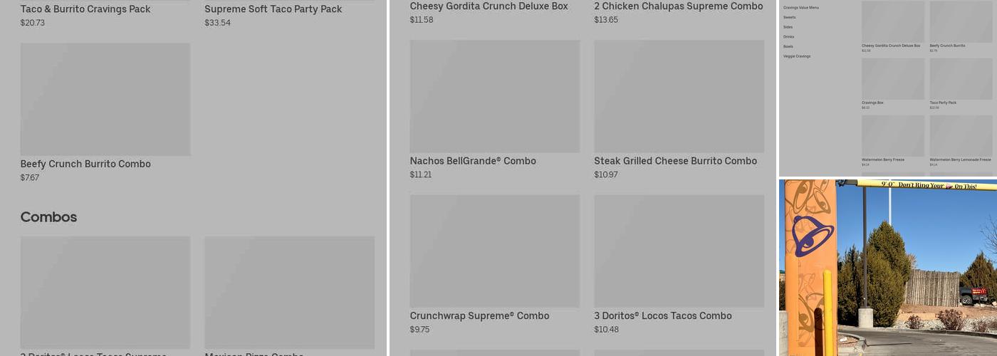 Taco Bell Menu