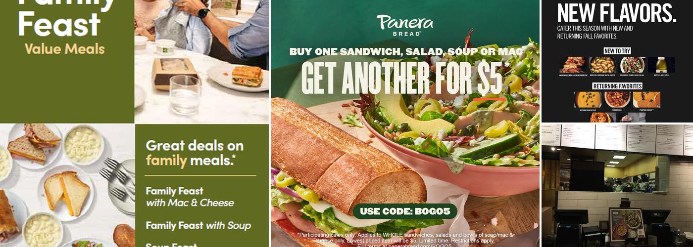 Panera Bread Menu