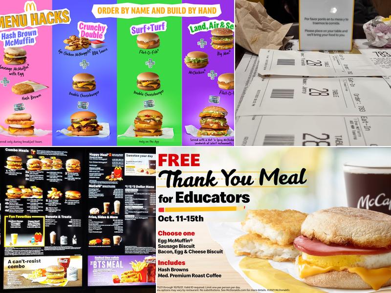 McDonald's Menu