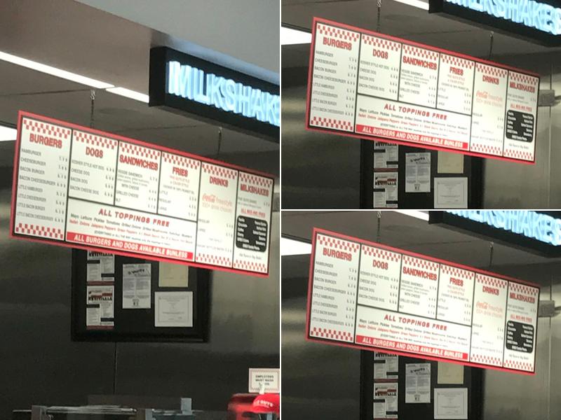 Five Guys Menu