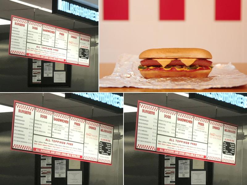 Five Guys Menu