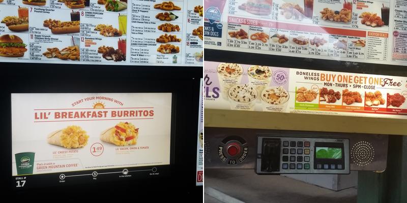 Sonic Drive-In Menu