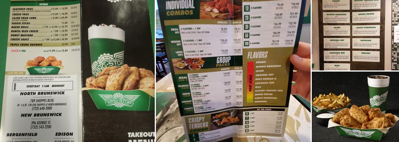 Wingstop Menu