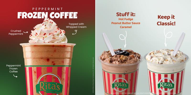 Rita's Italian Ice & Frozen Custard Menu
