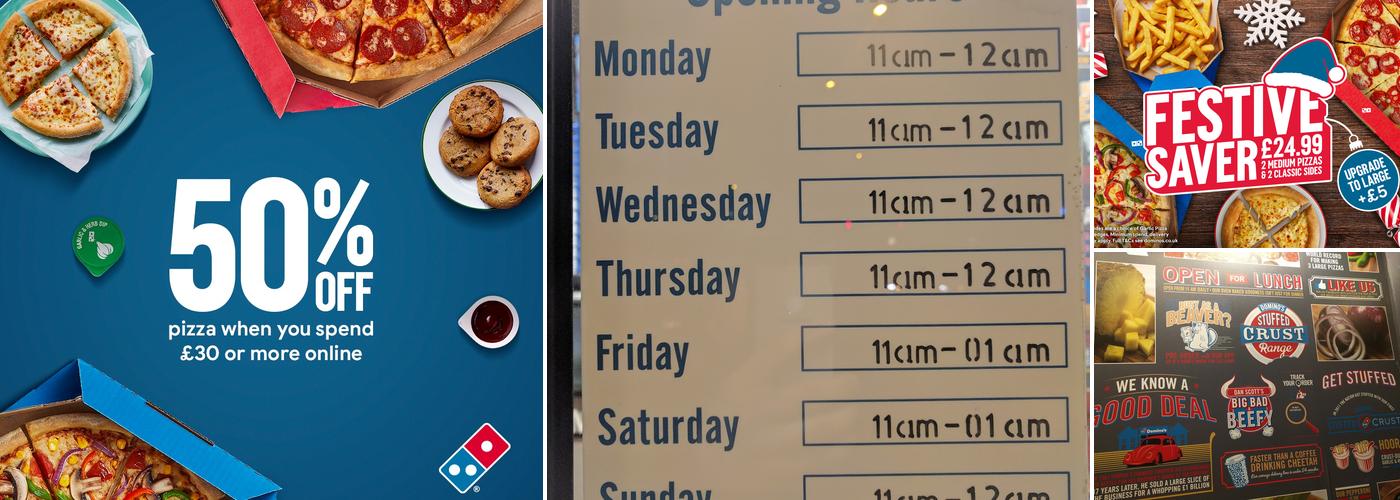 Domino's Pizza - London - East Finchley Menu