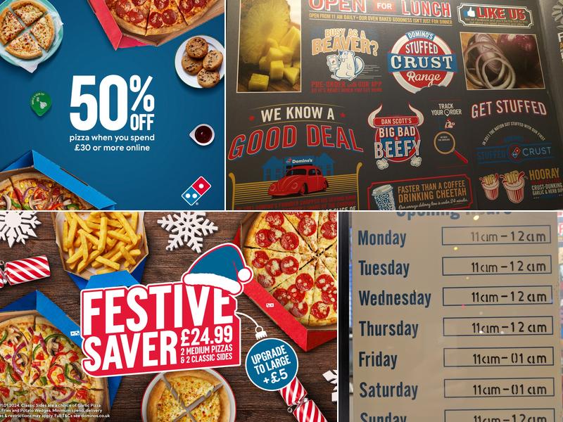 Domino's Pizza - London - East Finchley Menu