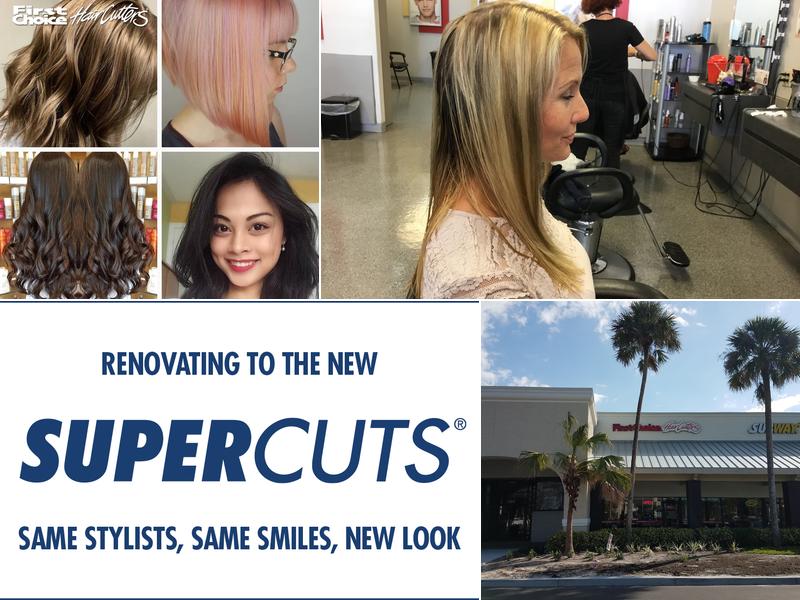 First Choice Haircutters (Now OPEN as Supercuts)