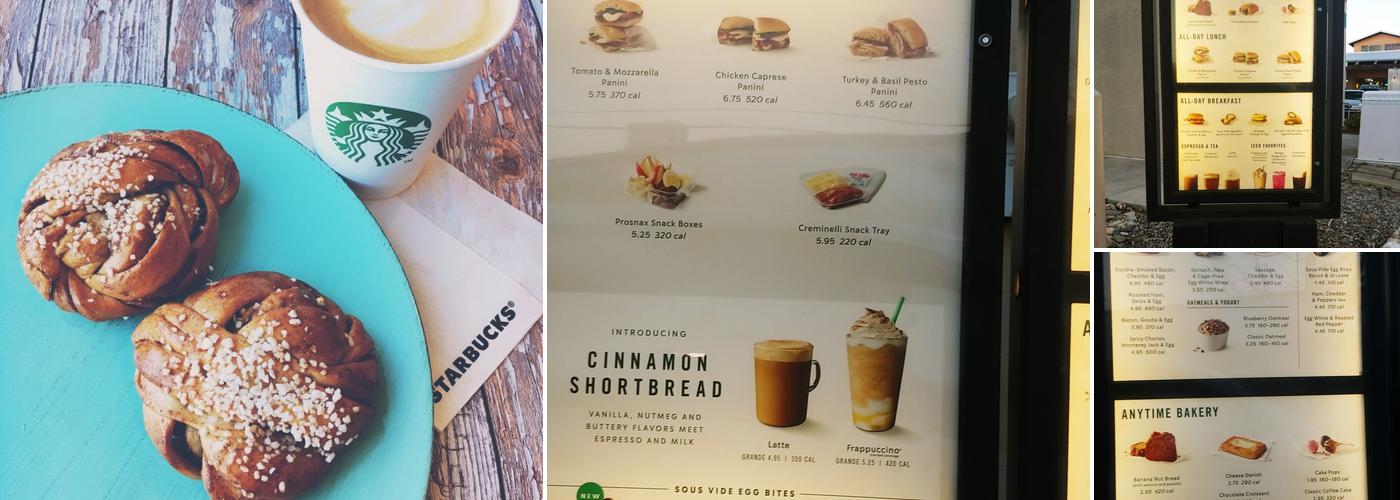 Starbucks Menu