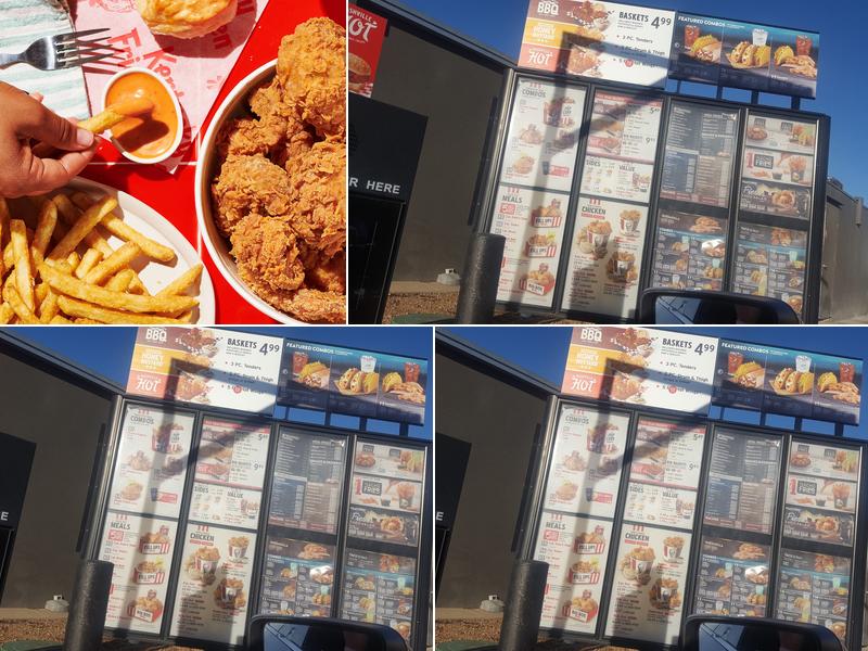 KFC Menu