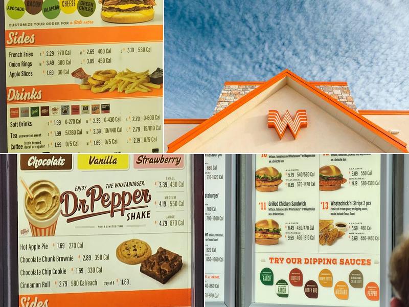 Whataburger Menu