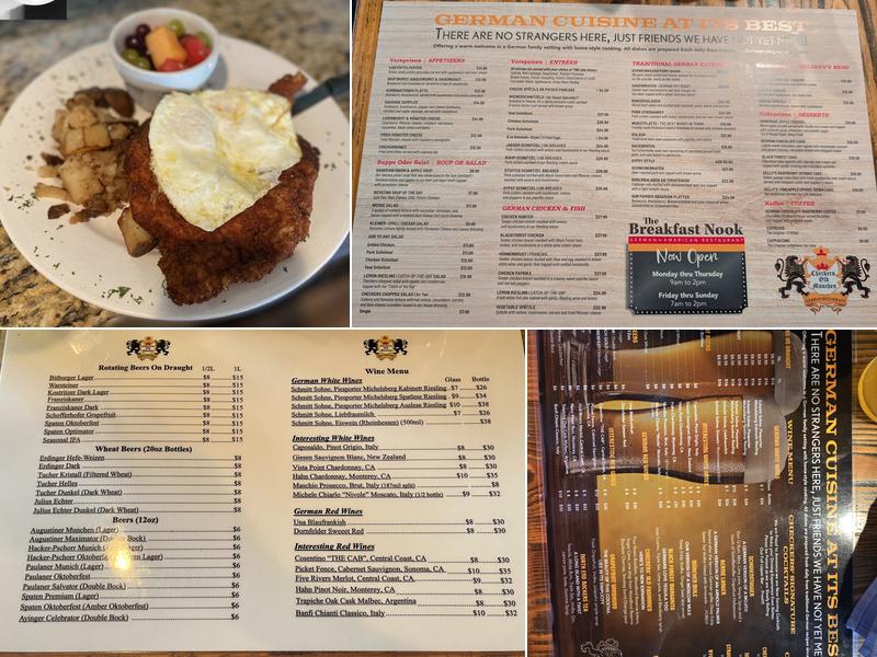 Checkers Old Munchen Menu
