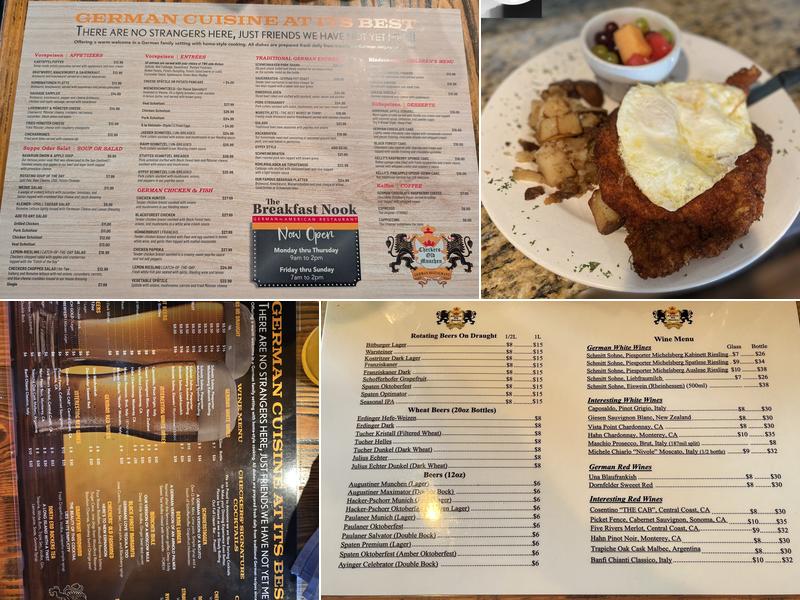 Checkers Old Munchen Menu