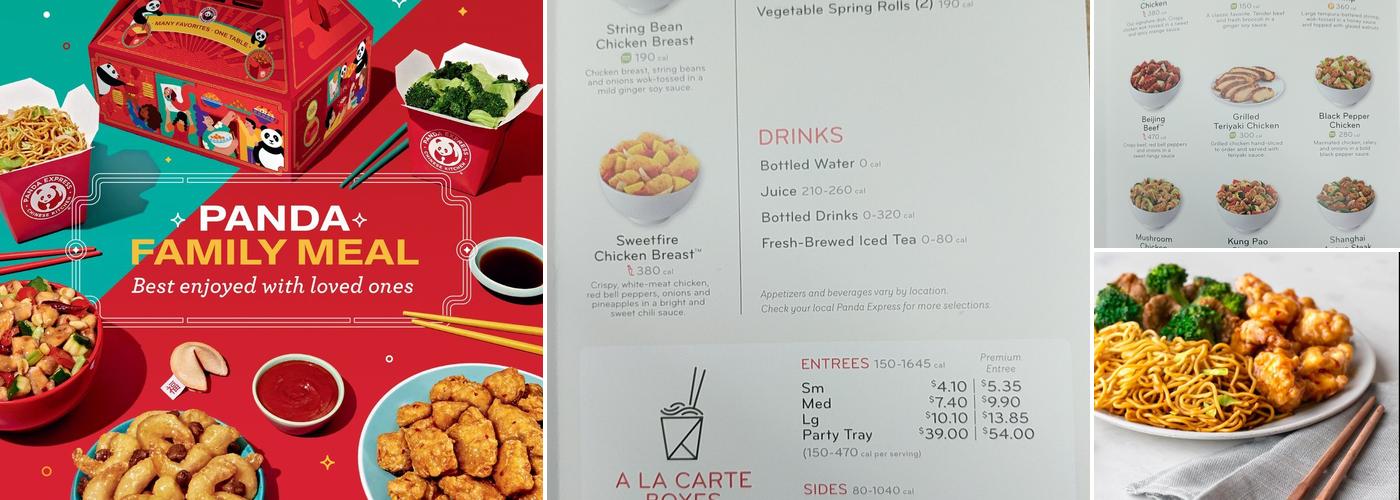 Panda Express Menu