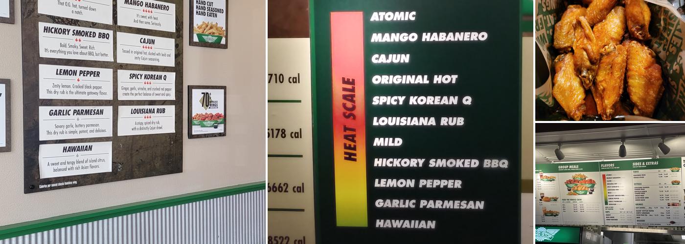 Wingstop Menu