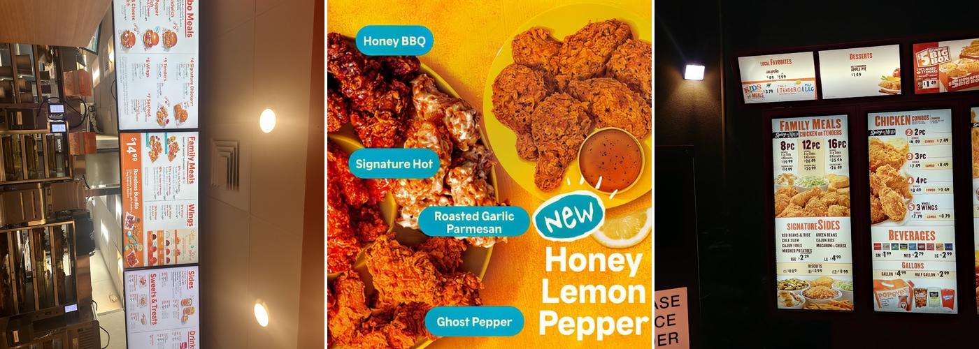 Popeyes Louisiana Kitchen Menu