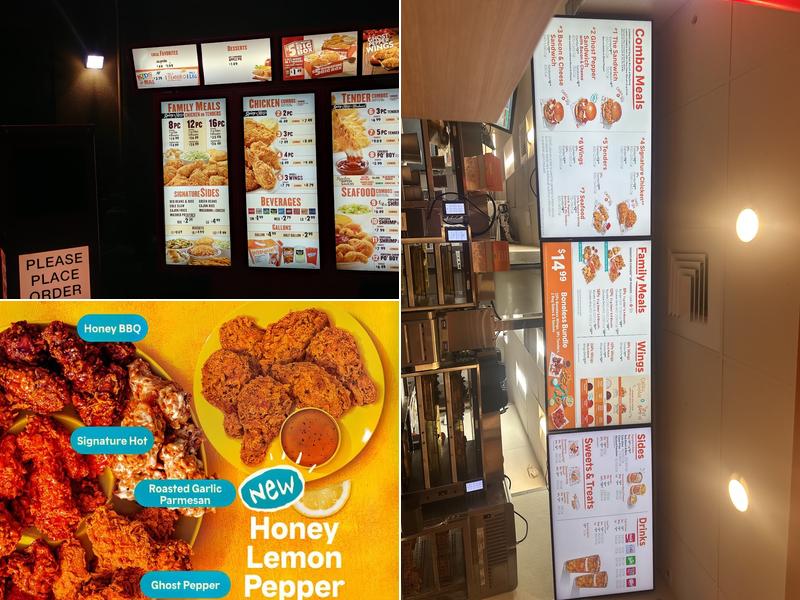 Popeyes Louisiana Kitchen Menu