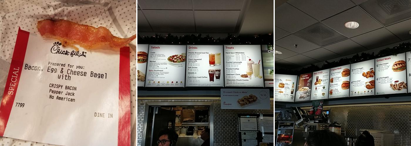 Chick-fil-A Menu