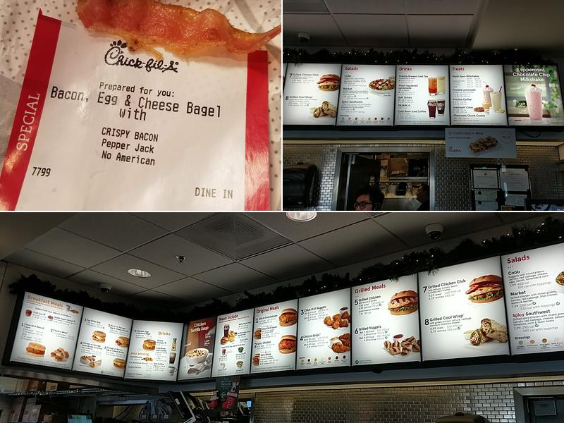 Chick-fil-A Menu